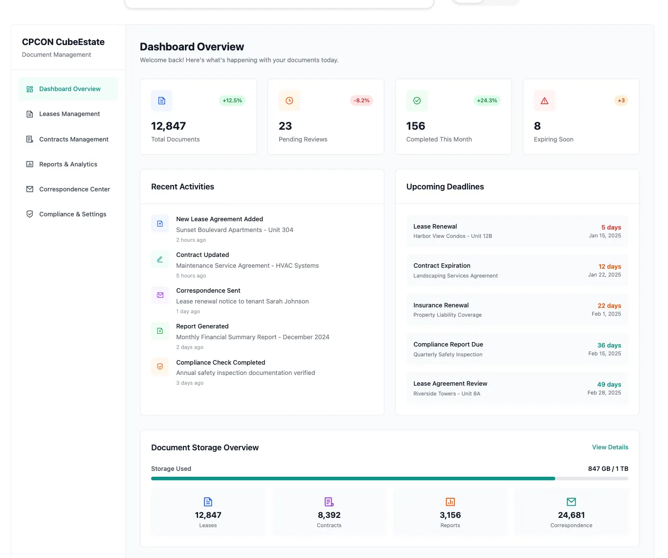 Document Platform Interface