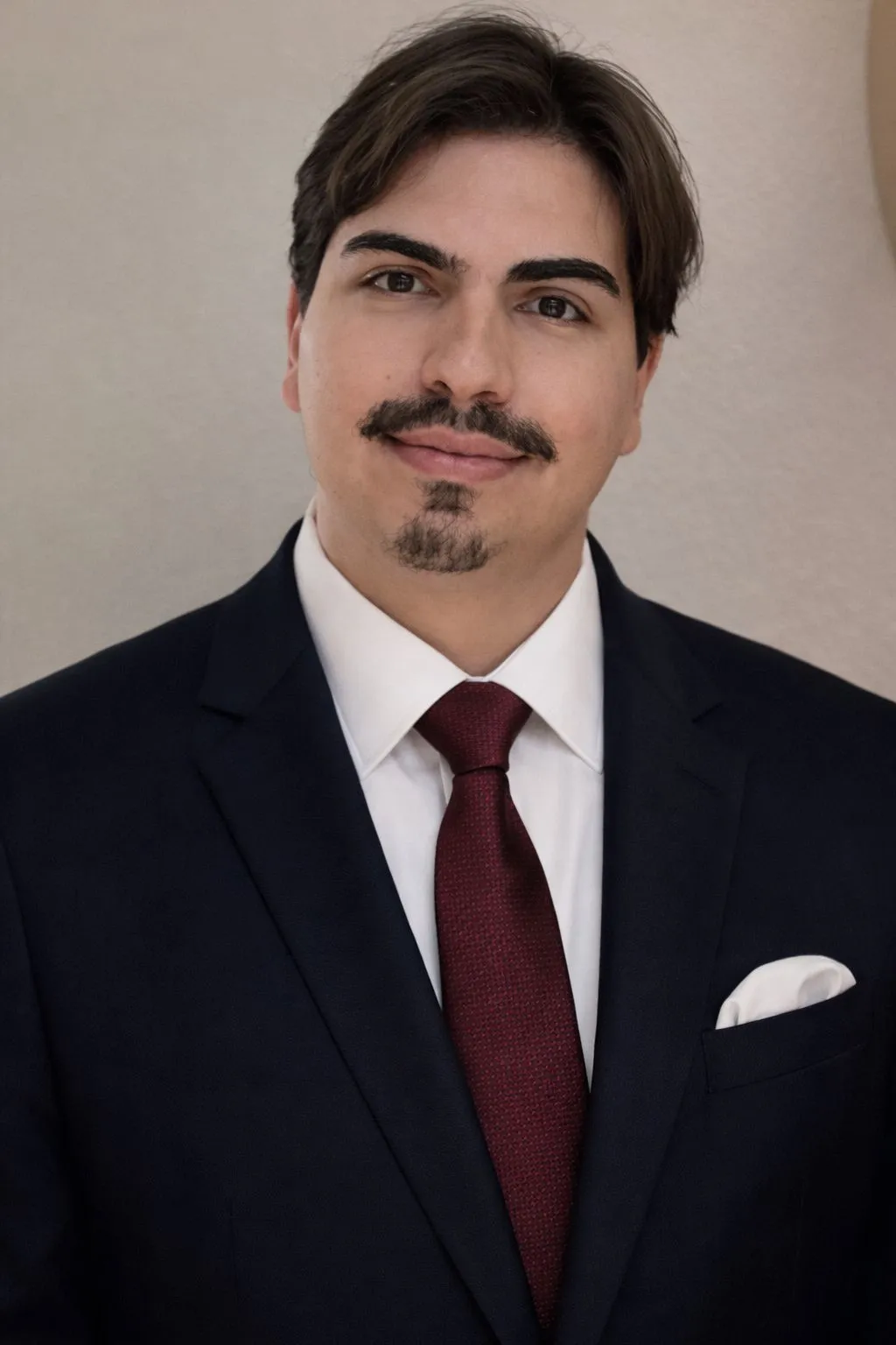 Tiago Jeveaux, CPCON COO - professional headshot in navy suit